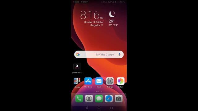 Apple IOS 13 Theme (Launcher) For Huawei/Honor Phones смотреть онлайн