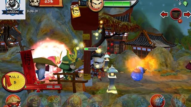 Samurai vs Zombies Defense Walkthrough 2018 New action,arcade and Online shooting game #2 смотреть онлайн