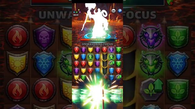 Franz Destroying 14* Ice Titan. Empires and Puzzles. смотреть онлайн