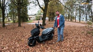 Крутой Китайский скутер Vento SMART 3 реплика Yamaha BWS-права больше не нужны!