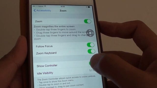 iPhone 6 Plus: How to Show / Hide Zoom Controller смотреть онлайн