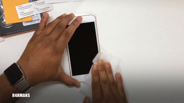 iPhone 7 Plus / 8 Plus Spigen Glass Screen Protector Unboxing & Fitting смотреть онлайн