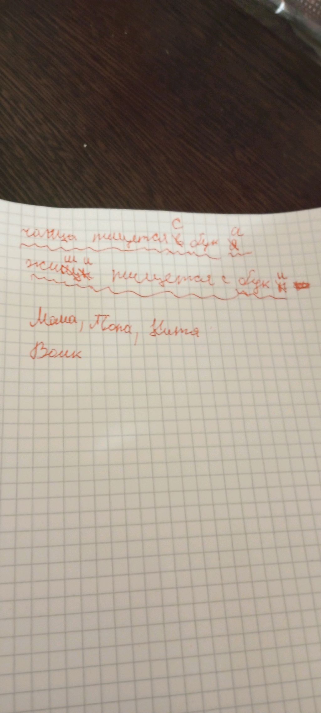 Я учитель русского я проверяю домашнее задание Надеюсь все написали на пять