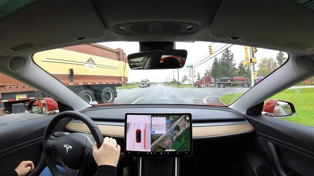 FSD BETA Update 10.69.2.3 (2022.20.18) - Oct 7, 2022 - Enfield to Elmsdale, Nova Scotia, Canada 🇨🇦 смотреть онлайн