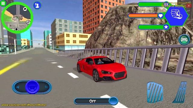 US Police Car Quad Bike Police - Suv Driving Racing Simulator - Android Gameplay #4 смотреть онлайн