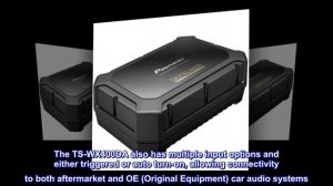 Pioneer TS-WX400DA Compact Series 9» x 5-1/2» - 250 W Max Power - Compact Active Subwoofer