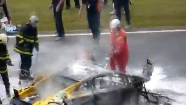 Horrible crash Brno || Lamborghini Gallardo LP 560-4 BURNS || смотреть онлайн