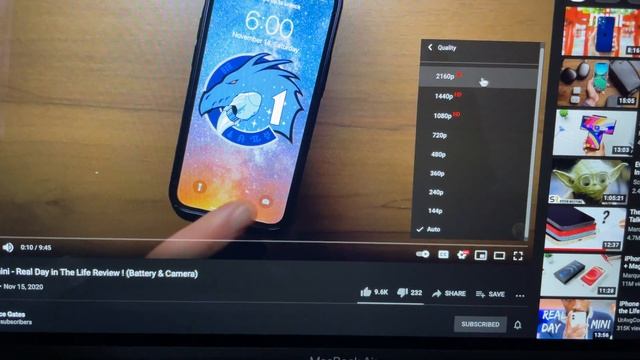 MacBook Air M1 | 4k Playback test смотреть онлайн