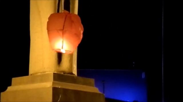 Видео отчёт с запуска небесных фонариков(14.09.13) смотреть онлайн