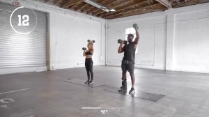 20 Minute Upper Body Dumbbell Tabata Workout [ADVANCED HIIT]