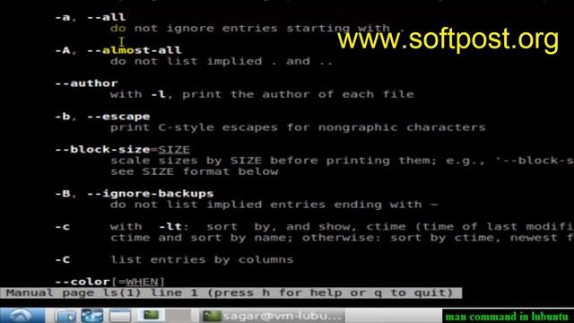 man command in Mac OS X Terminal смотреть онлайн