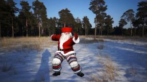 У леса на опушке жила зима в избушке!!