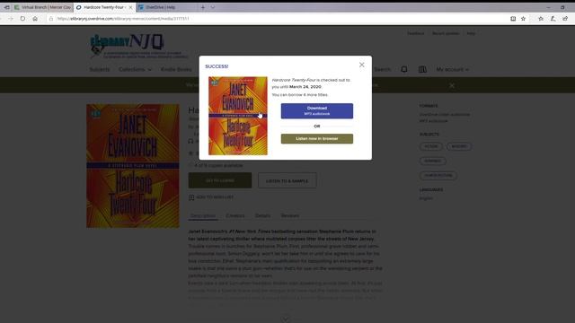 eLibraryNJ Audiobooks - How To Use смотреть онлайн