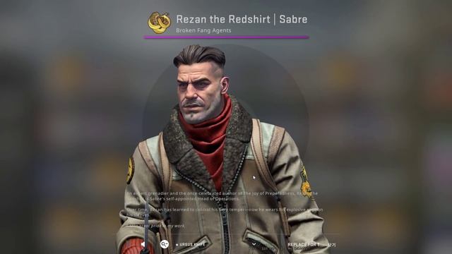 CS:GO Agent Rezan The Redshirt Sabre 수령
