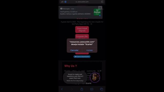 Tutorial Como baixar Scarlet e instalar Xit para iOS / ipa atualizado + Painel free fire mods смотреть онлайн