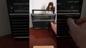Тест радиоприемника ВЭФ 202 в диапазоне FM