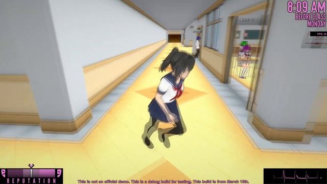 OKA RUTO in YANDERE SIMULATOR (2018 Build) смотреть онлайн