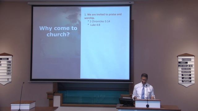 Why Come to Church? - Nelson Stephens - Monte Vista church of Christ смотреть онлайн