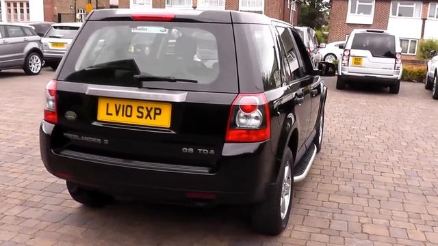 2010 Land Rover Freelander 2 GS 2.2l Santorini Black LV10SXP at Beadles Sidcup. смотреть онлайн