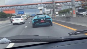 TOYOTA vs LAMBORGHINI / Crazy Bangkok! Music 2021 🖤/Гонка с ЛАМБОЙ!!!