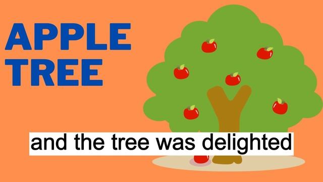 The Apple Tree English Story, Learn English With Stories, English Stories For Children, Kids Story