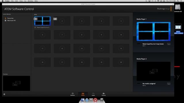 BlackMagic ATEM Software Studio Camera Control Features смотреть онлайн