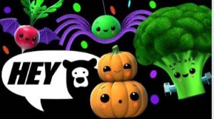 Hey Bear Sensory - Веселой танцевальной вечеринки в честь Хэллоуина! - Обалденные овощи