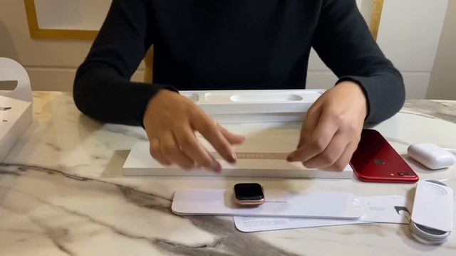 Apple Watch SE Starlight Sport Band 40MM Unboxing #unboxing #applewatch