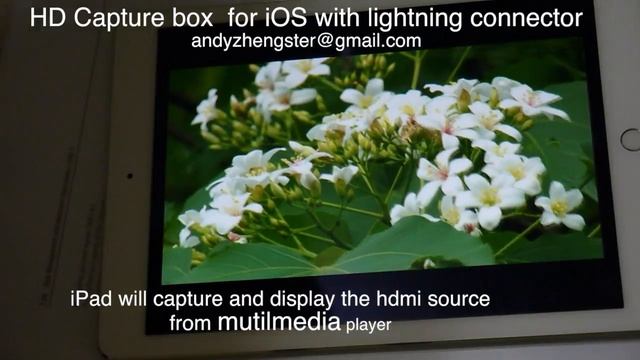 HD grabber box for iOS with lightning connector ( iPad / iPhone use) смотреть онлайн