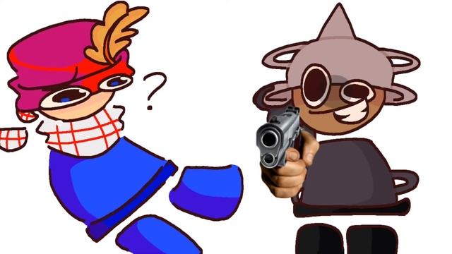 Who made my best friend cry!? | FNF Golden Apple ft. Bambom and Ringi | Short Animation смотреть онлайн