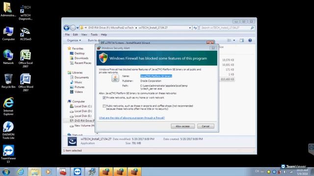 WiTECH V17.04.27 Install On Win7 For Micropod II CHRYSLER DODGE JEEP Diagnostic Interface