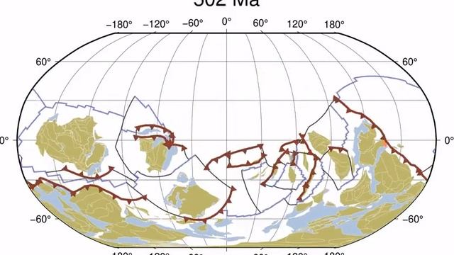 Tectonic Time-lapse: One Billion Years Of Earth’s History In 40 Seconds