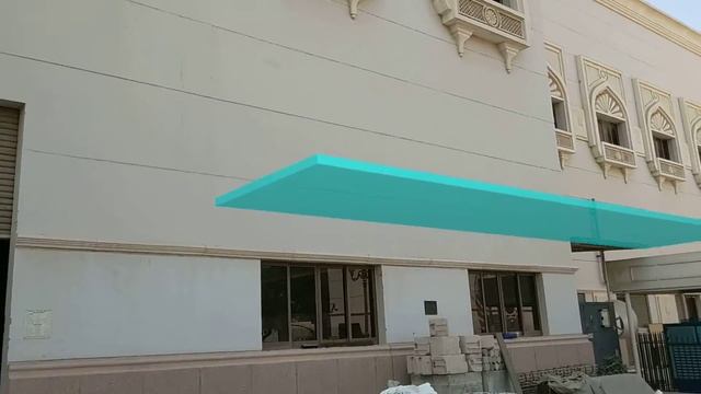 an Example use of HoloLens2 and AR in projecting a 3d model over a real building смотреть онлайн