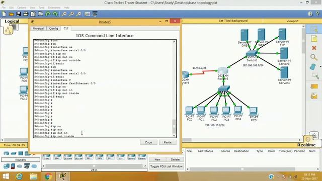 NAT Configuration in Cisco Router ( Static NAT) смотреть онлайн