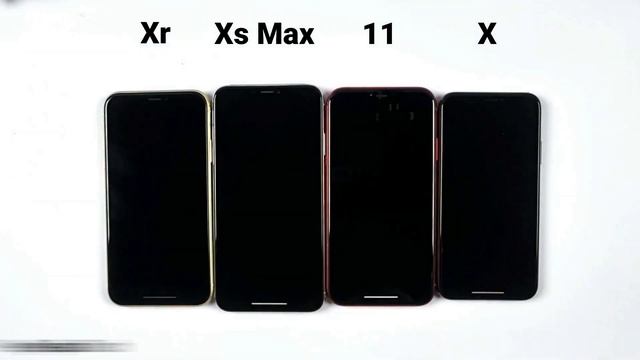 iPhone Xr Vs iPhone Xs Max Vs iPhone 11 Vs iPhone X | SPEED TEST смотреть онлайн