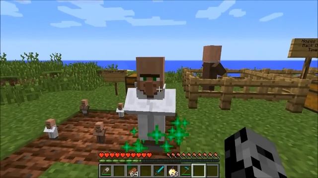 Minecraft: VILLAGERS NOSES MOD (CHOP OFF NOSES, WEAR THEM, GROW VILLAGERS, & MORE!) Mod Showcase смотреть онлайн