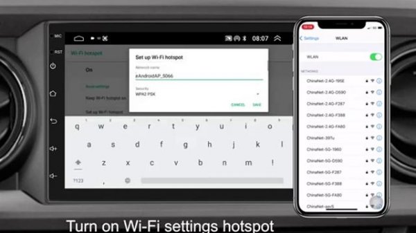 How to connect Zlink app to use carplay and android auto