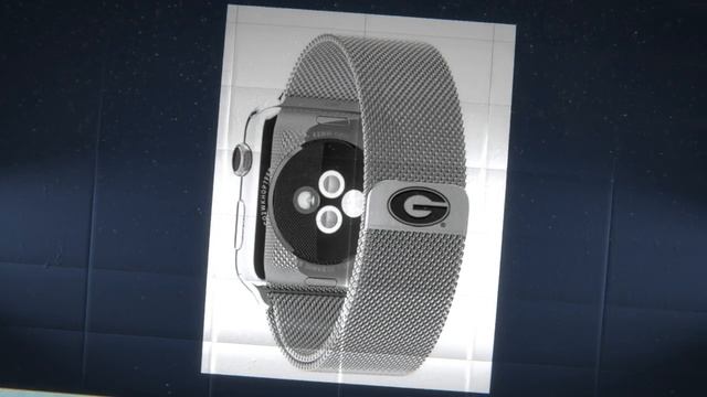 Georgia Bulldogs watchband for Apple Watch 38mm 42mm 40mm 44mm смотреть онлайн