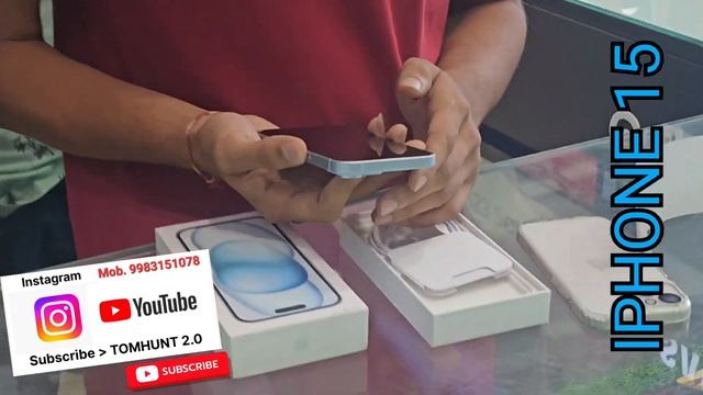 iPhone 15 Blue Unboxing.#unboxing #trending #viral смотреть онлайн