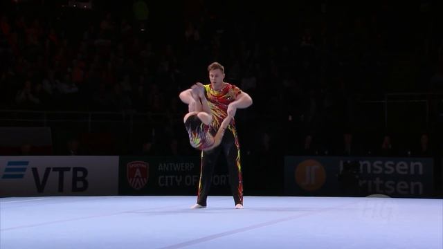 2018 Acrobatic Worlds – Russia, Mixed Pair Qualifications смотреть онлайн