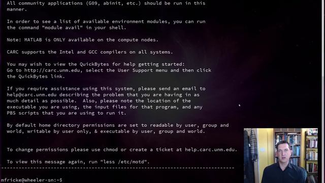 Logging into CARC Systems смотреть онлайн