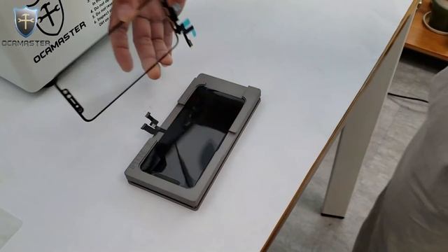 Full process iPhone X digitizer screen separating/laminating and replacement смотреть онлайн
