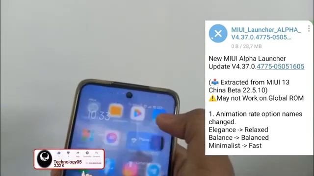 Nuevo Miui Alpha Launcher .4775 se Actualiza Ahora Puedes Controlar las Animaciones con otro Nombre смотреть онлайн