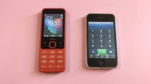 Nokia 150 vs iPhone 3G Incoming call & Outgoing call смотреть онлайн