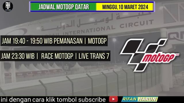 Jadwal Motogp Qatar 2024 | Gp Qatar 2024 Seri Ke 1 | Jadwal Motogp 2024 | Live Trans 7 смотреть онлайн