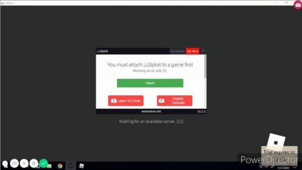 How to get a Virtual Machine/How to download jjsploit working (chromebook)