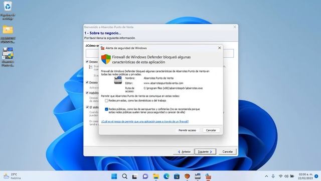 ABARROTES PUNTO DE VENTA (INSTALACION)