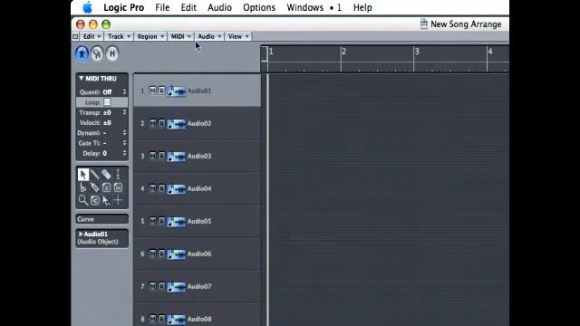 Starting a New Project in Apple Logic Pro смотреть онлайн