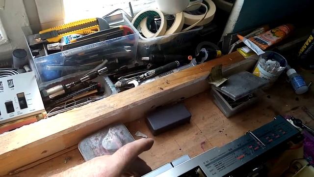 Sharp GF-9696.. Восстановление  калитки. ЛПМ. и корпуса