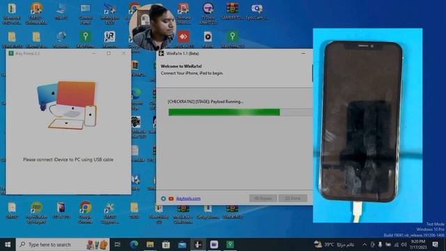 IPhone X Icloud Bypass 2023 (iOS 16.5.1) By 10  Minutes Enjoy IKey Prime MEID GSM Bypass With Sim